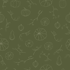 floral autumn pattern