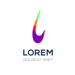 Obraz premium Creative Arabic Logo Calligraphy Letters,Vector illustration 