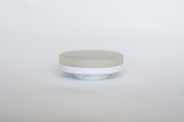 LED light bulb isolated on white background. Light-emitting diode