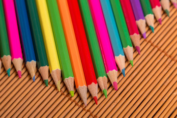 colorful pencils