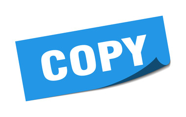 copy sticker. copy square isolated sign. copy