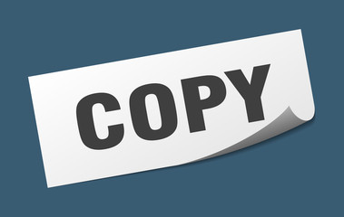 copy sticker. copy square isolated sign. copy