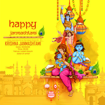 Janmashtami Images – Browse 9,380 Stock Photos, Vectors, and Video | Adobe  Stock