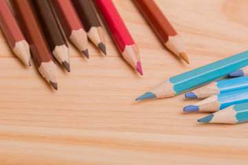 colorful pencils