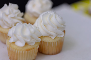 Mini Vanilla Cupcake Deserts