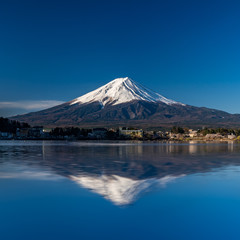 Mt. Fuji at kawaguchiko Fujiyoshida, Japan.
