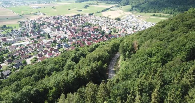Ru&szlig;berg Heuberg aus der Luft