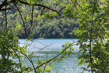 Fototapeta premium Nationalpark Plitvicer Seen Kroatien