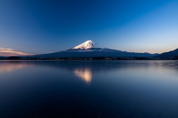 Mt. Fuji at kawaguchiko Fujiyoshida, Japan.