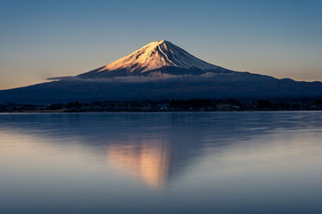 Mt. Fuji at kawaguchiko Fujiyoshida, Japan.