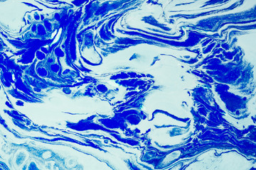 Liquid acrylic- color blot