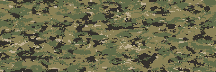 Seamless illustrations. Textile camouflage- pattern abstract