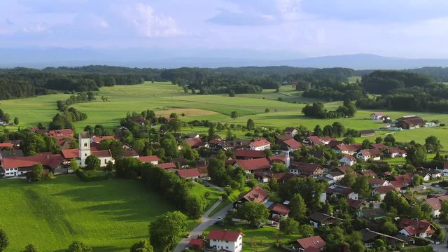 Village Machtlfing, Bavaria, Germany