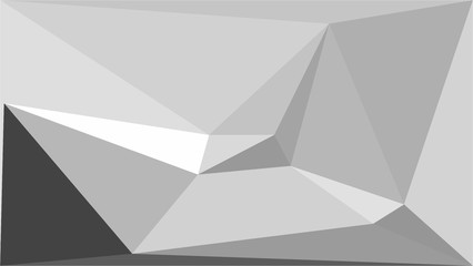 abstract polygonal shapes in contrasting colors