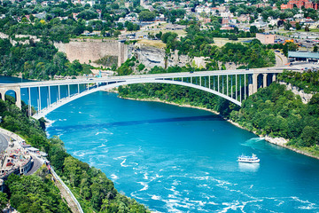 Rainbow Bridge at Niagara Falls