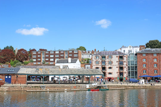 Exeter Quay by the River Exe, Devon