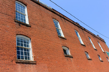 facade of an old building