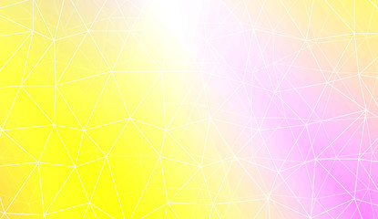 Modern pattern in polygonal pattern with triangles style. Decorative design For interior wallpaper, smart design, fashion print. Vector illustration. Blurred Background, Smooth Gradient Texture Color.