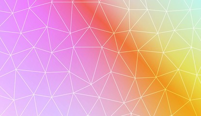 Background in polygonal pattern with triangles style. Decorative design For interior wallpaper, smart design, fashion print. Vector illustration. Creative gradient color.