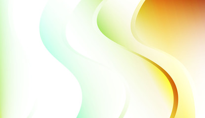 Wave Creative Background. For Business Presentation Wallpaper, Flyer, Cover. Colorful Vector Illustration.