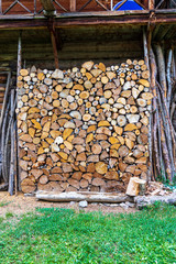 Split Dry Firewood