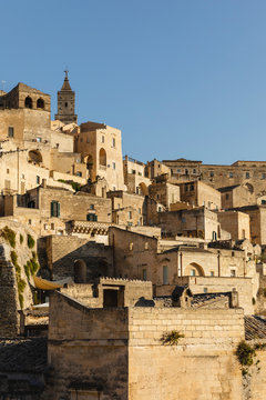 The historic Sassi district of Matera