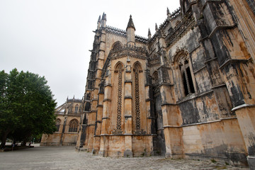 Fototapeta premium Monastery of Batalha, Manueline style, Batalha, Portugal