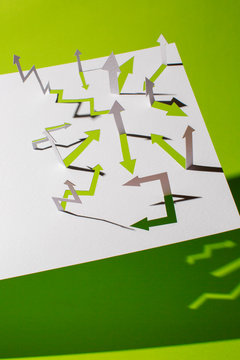 Arrows in Green...