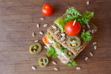 sandwich for new year