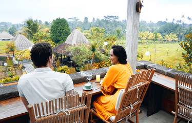 early morning breakfast