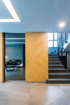 Lobby of a residential building