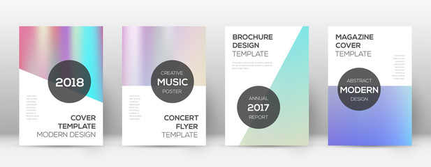 Flyer layout. Modern creative template for Brochur