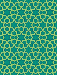 Abstract pattern in Arabian style