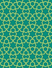 Abstract pattern in Arabian style