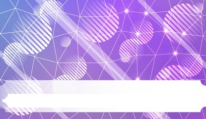 Abstract mosaic backdrop with triangles, line, circle, space for text. Bright background for poster, banner, flyer. Vector illustration. Blurred Background, Smooth Gradient Texture Color.