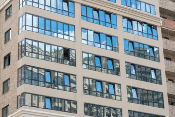 A new Renaissance architecture residential building on monolithic frame technology in the area with the existing infrastructure.