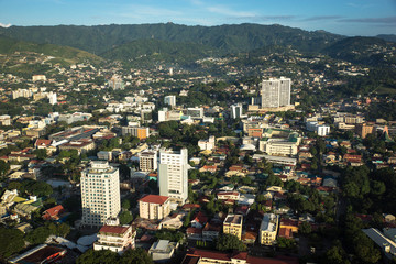 Obraz premium Cebu/Philippines-09.11.2016:The Cebu town at morning time