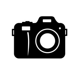 Photo Camera icon. Vector illustration of a icon