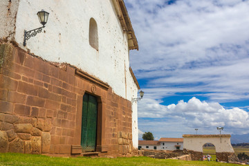 Chinchero Church, Sacred Valley of the Incas, Peru.