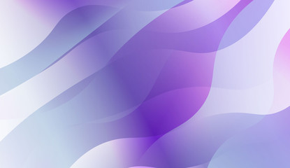 Abstract Background With Wave Gradient Shape. For Your Design Ad, Banner, Cover Page. Vector Illustration with Color Gradient.