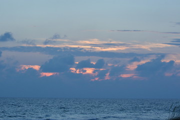 Fototapeta na wymiar Sarasota Florida Sunsets on the Beach