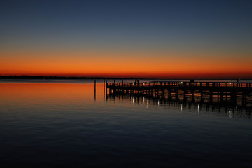 Fototapeta na wymiar Sunset dock 2