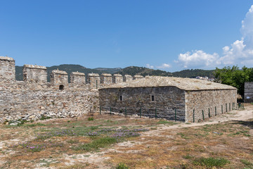 Fortress in city of Kavala, Greece