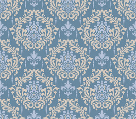 Seamless  Pattern | Damask | Wallpaper