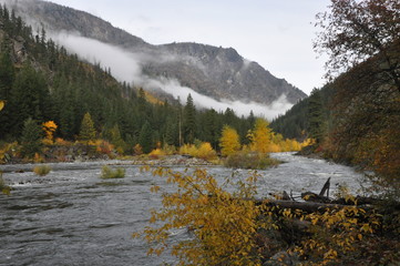Wenatchee River in Fall H