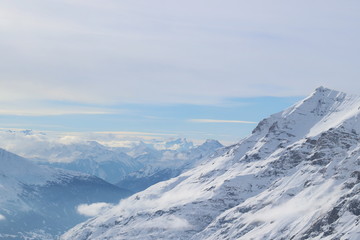 French Alps Mountains 