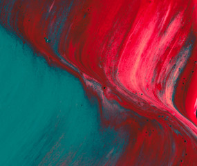 Red and cyan Painting texture vintage artsy 