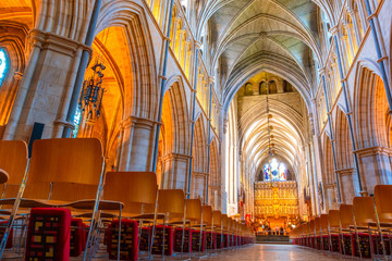 Southwark Cathedral in London, UK