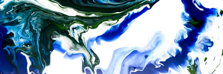 paint water splash on white background, abstract painting texture pattern