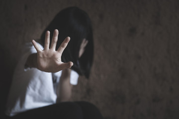 Children violence and abused, Stop abusing boy violence. child bondage in angle, human trafficking,...